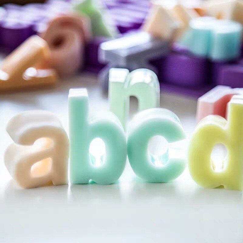 Moules à savon en cristal arabe | Bricolage, Alphabet numérique en silicone, moule épais à savon en cristal avec lettres personnalisées
