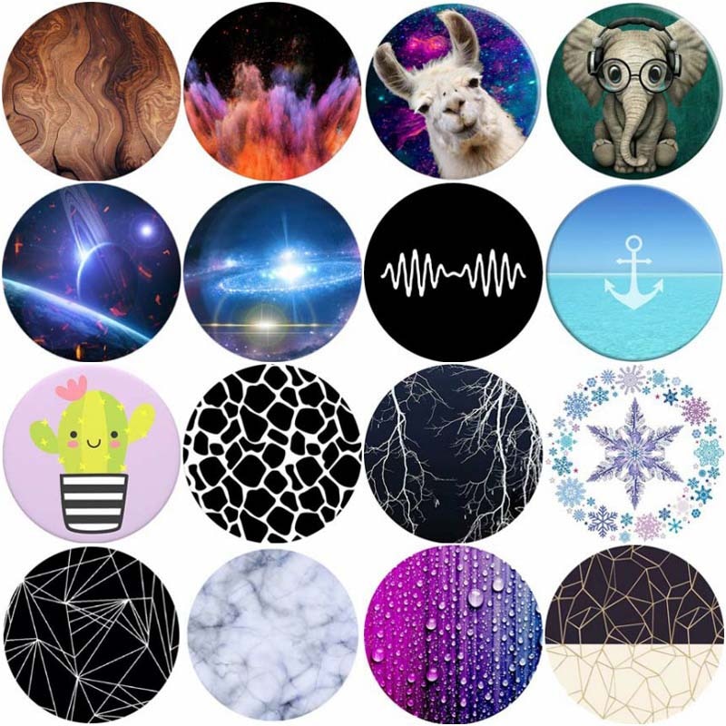 попсокет for Mobile Phones Pops pocket socket Marble Popping Phone Holder Pipsocket Collapsible Smartphone Hand Grip Desk Stand