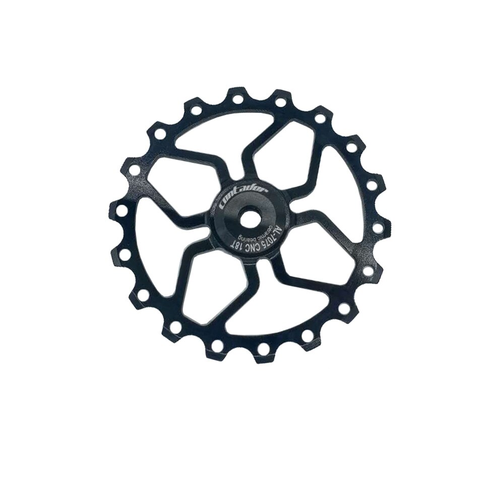 Bicycle rear derailleur ceramic guide wheel 11T / 12T / 13T / 18T ceramic bearing guide wheel variable speed tensioner
