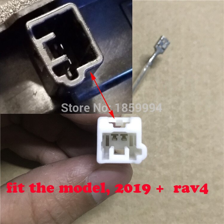 Adaptateur de tapis de haut-parleur stéréo pour porte avant et arrière, fiches de montage à fil, plaques de support, anneau d&#39;espacement 6.5 pouces pour toyota rav4 –