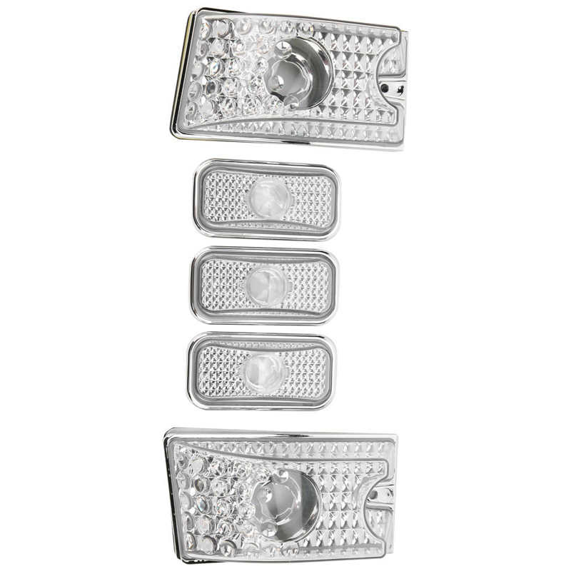 15060525 Auto Top Lamp Behuizing Met Gele Led Lampen Transparante Lens 15060523 Vervanging Voor Hummer H2 Suv 2003 ‑