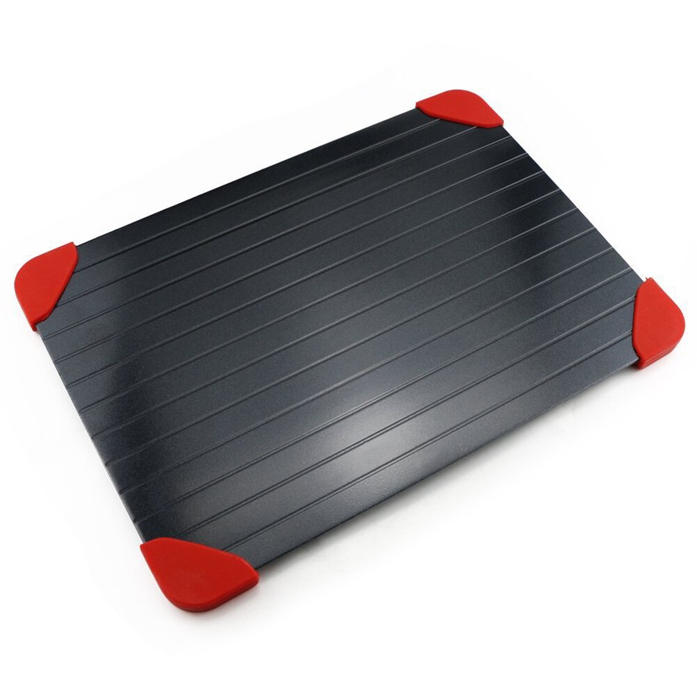 Fast Defrosting Tray planche decongelation Thaw Frozen Food Meat Fruit Quick Defrosting Plate Board Defrost Tray Kitchen Gadgets: 4PCS Corners