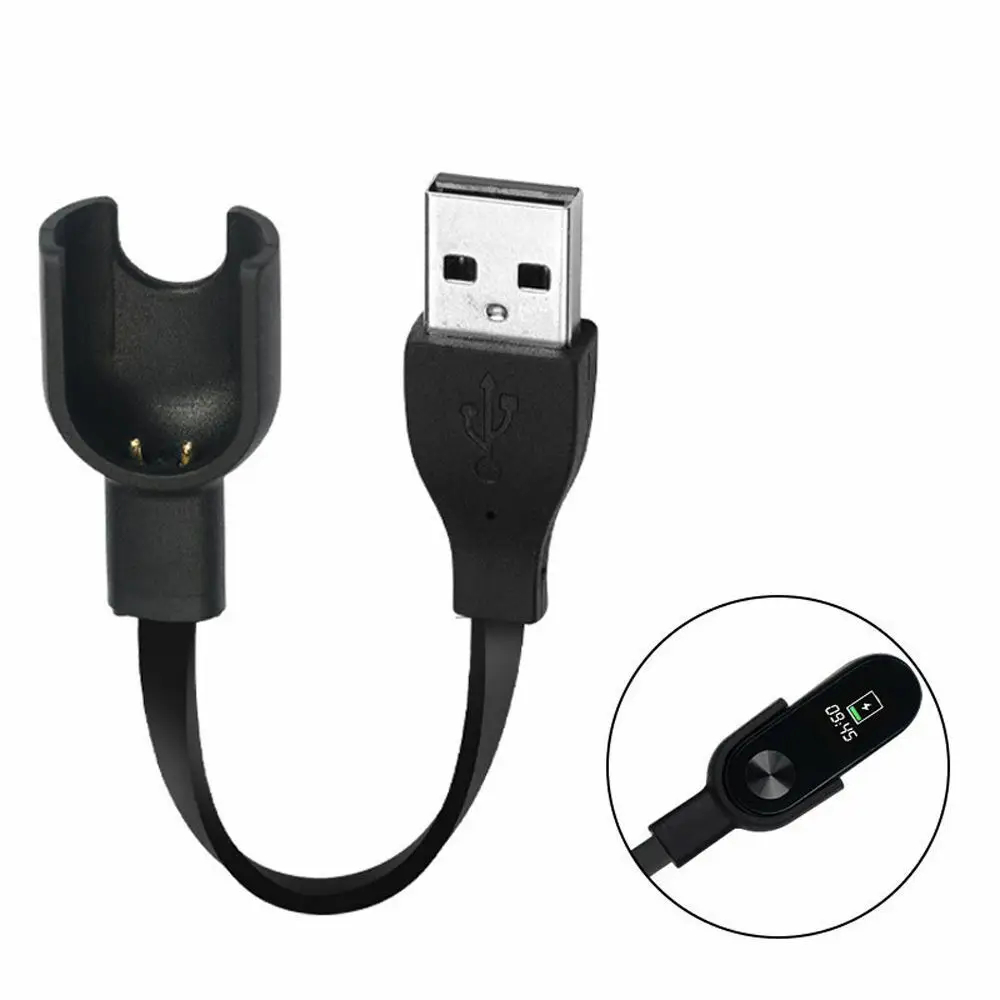 Cargador magnético USB para Xiaomi Mi Band 8, 7, 6, 5, 4, 3, 2, Cable de carga de reloj de pulsera de repuesto, equipo de Cable de carga para reloj inteligente