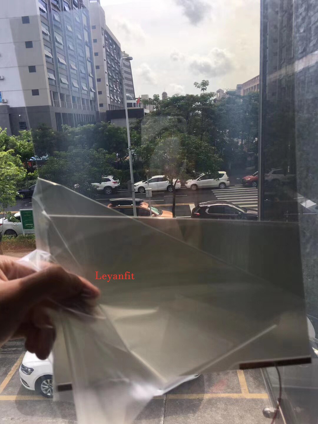 25 * 25 cm pdlc Film Automobile Film Privacy Building window Glass Intelligent Film pdlc Magic switchable transparent Sample size for Testing