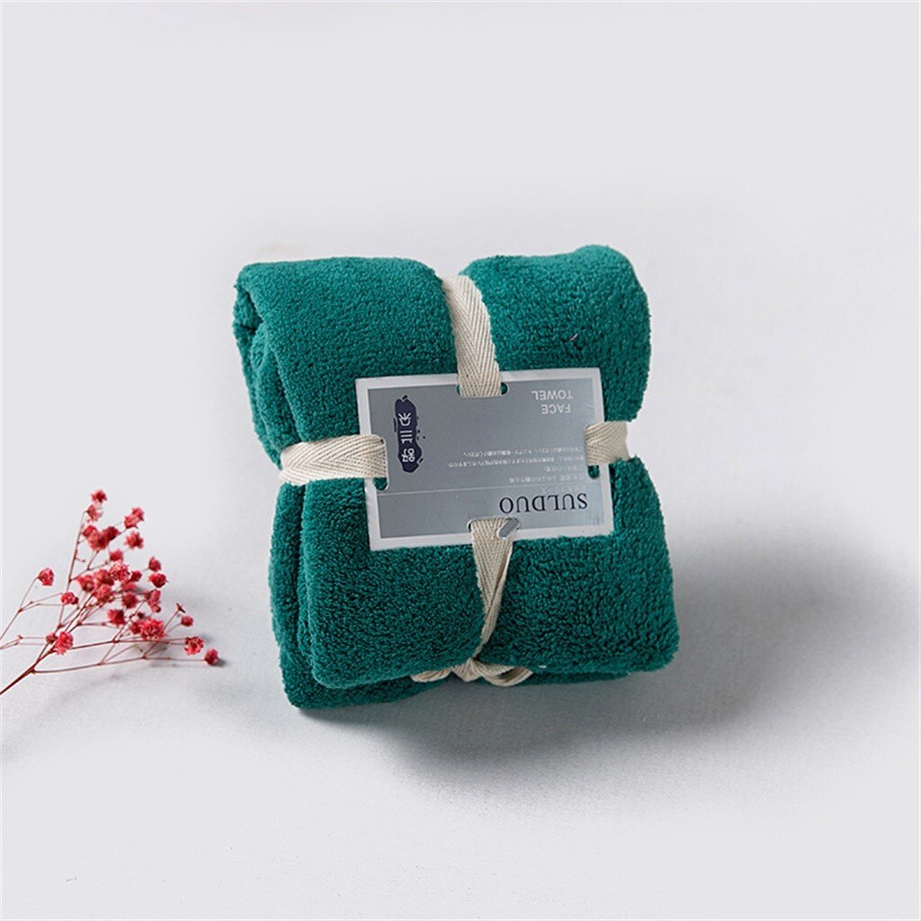 Bath Towel Solid Beach Towel For Adults Fast Drying Soft face towel Quick-drying Swim Washcloth Soft and Comfort Absorbent Towel