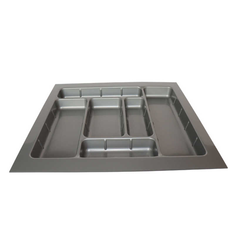 ABS Kitchen Drawer Organizer Tray Cabinet Chopsticks Spoon Cutlery Storage Box Plastic Drawer Compartment Divider Tray