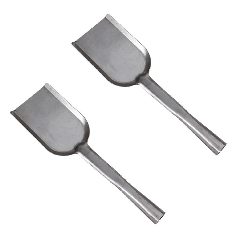 2Pcs Praktische Kolen-As Schop Houtskool Schop Spatel Keuken Kolen-As Schoppen
