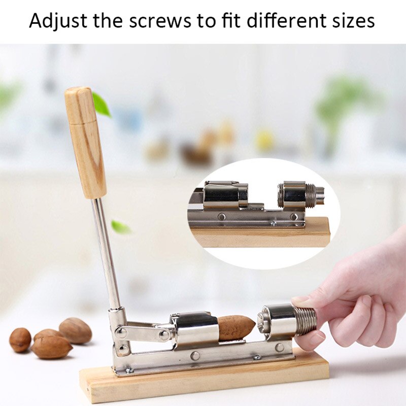 1pc Heavy Duty Pecan Filbert Walnut Nut Hazelnut Hazel Cracker Nutcracker Clamp Plier Sheller Crack Almond Kitchen Clip Tool