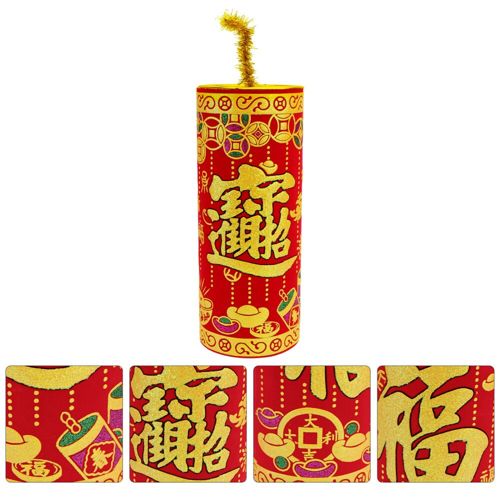 1pc Spring Festival Ornament Festival Decoration Chinese Year Ornament
