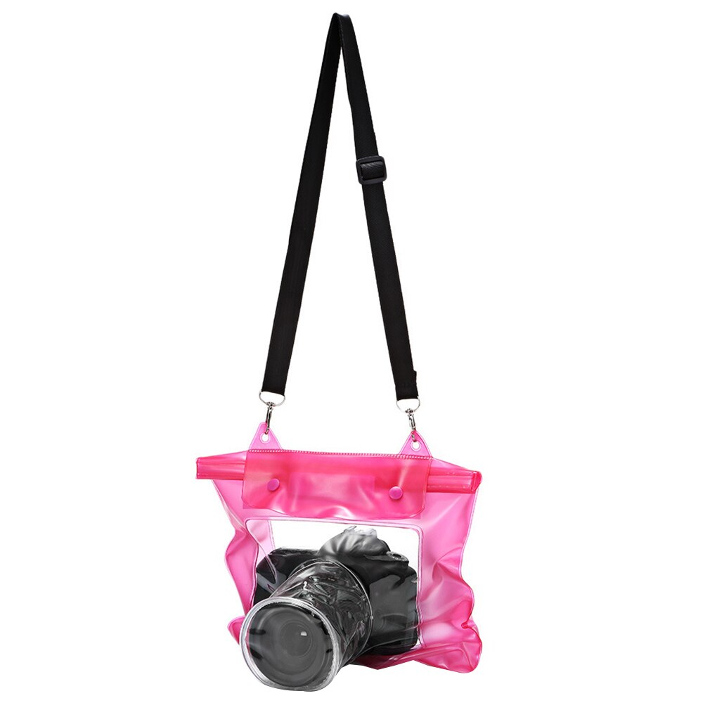 Étui de caméra étanche universel DSLR appareil photo reflex rangement sous-marin sac sec pochette PVC transparente: NO.2