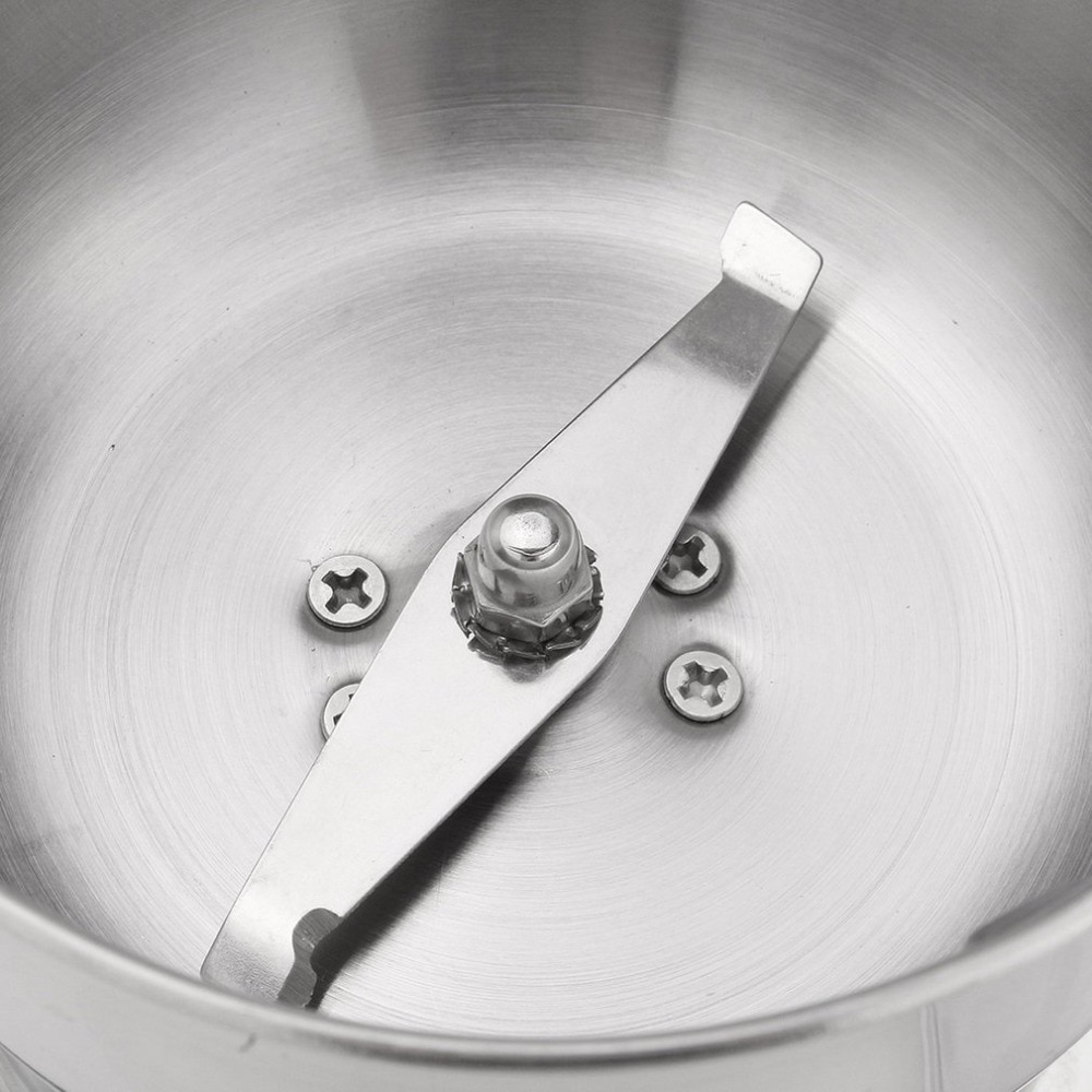 Elektriska örter kryddor nötter kaffebönkvarn bladkvarn med blad av rostfritt stål hushållsslipmaskin