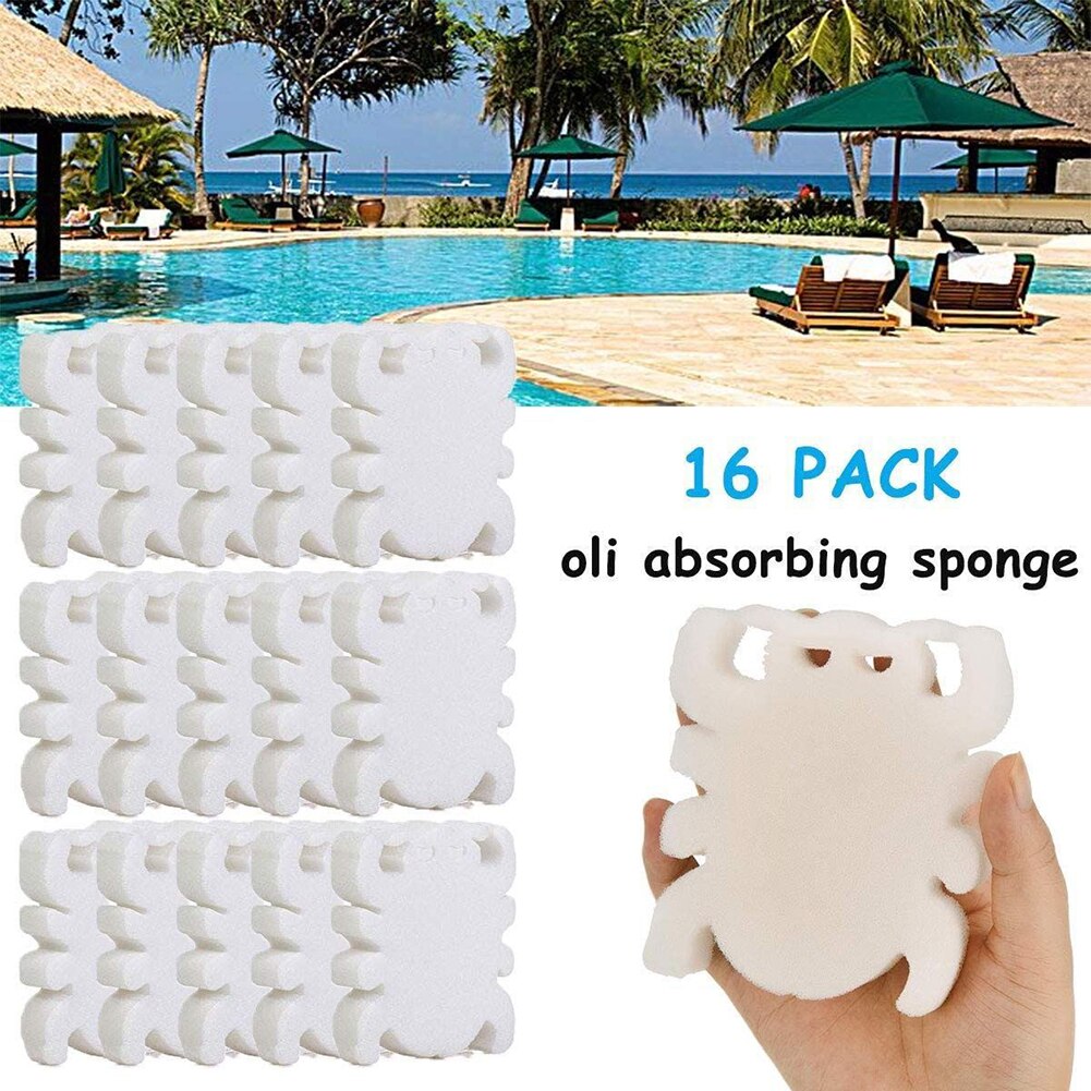 Spa Swimming Pool Water Purifying Filter Sponge Cartoon Turtle Shaped Oil Absorbing Grimes Reduce Cleaning Tool Effective