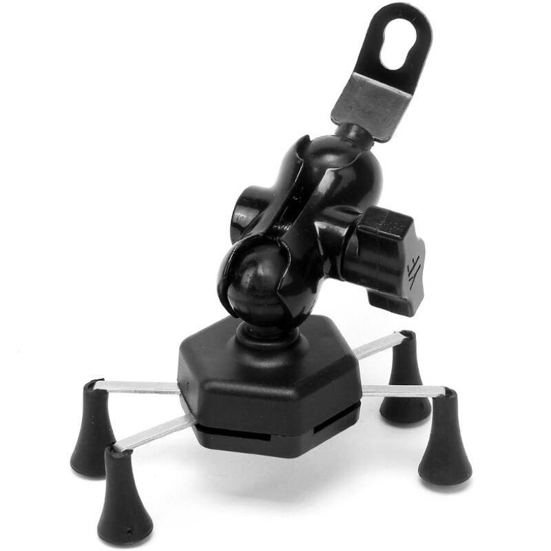 Uniwersalny obrót o 360 stopni regulowany motocykl motocykl lusterko wsteczne uchwyt na telefon stojak uchwyt na telefon komórkowy do skutera