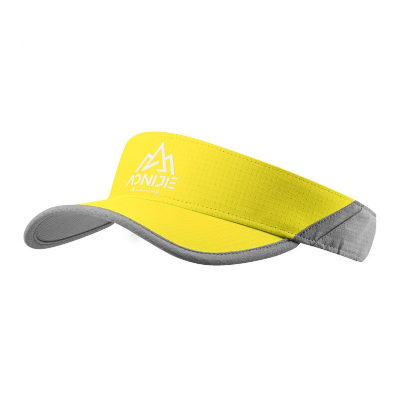 Aonijie ultraleve sol viseira boné ajustável chapéu de verão anti uv esportes tampas para acampamento ao ar livre caminhadas ciclismo e4080s: YELLOW