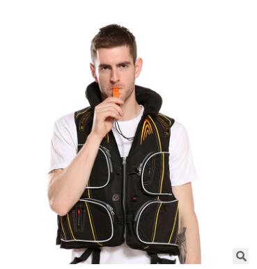Men and women Marine life jackets EPE foam High buoyancy life jacket big pocket fishing vest life vest 400D