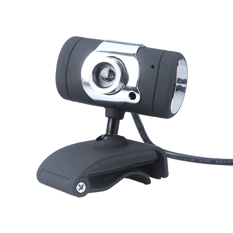 USB 2.0 50.0 M HD Webcam Camera Webcam met Microfoon MICROFOON voor Desktop Laptop Black 360 Graden Webcam USB2.0 voor Skype Computer