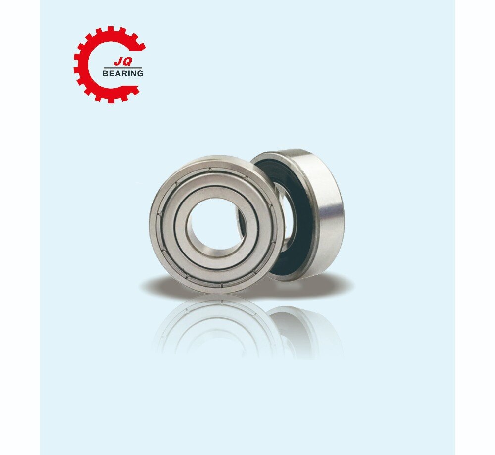 Jq-lager 10 x 30 x 9 mm metallforseglet enkeltrads miniatyrkulelager med dypspor 6200z