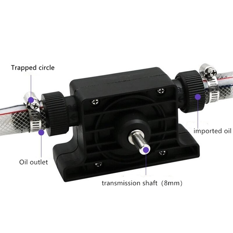 Oil Fluid Water Pump Portable Electric Drill Pump Self Priming Transfer Oil Fluid Water Pump Shank For Electric Drill