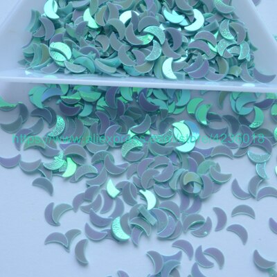 2000 stuks 25g 3*5mm pvc losse pailletten voor knutselwerkjes, pailletten, naaidecoratie, kleding, kind, doe-het-zelf, accessoire: Lichtblauw