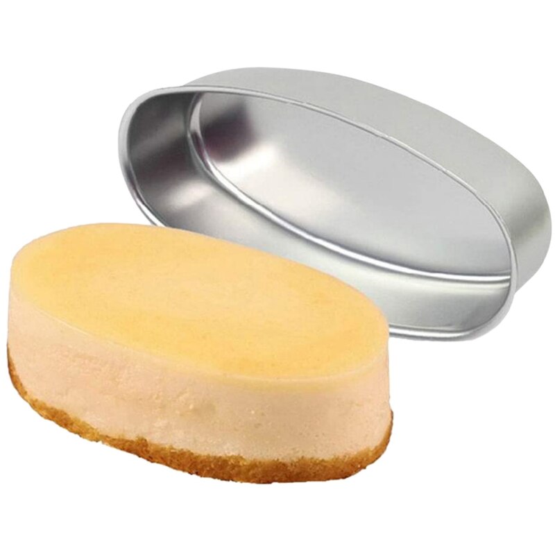 Aluminum Oval Shaped Bread Baking Dishes Non-stick Loaf Pan Cheese Cake Toast Pan Cake Mold Kitchen Gadget Bakeware