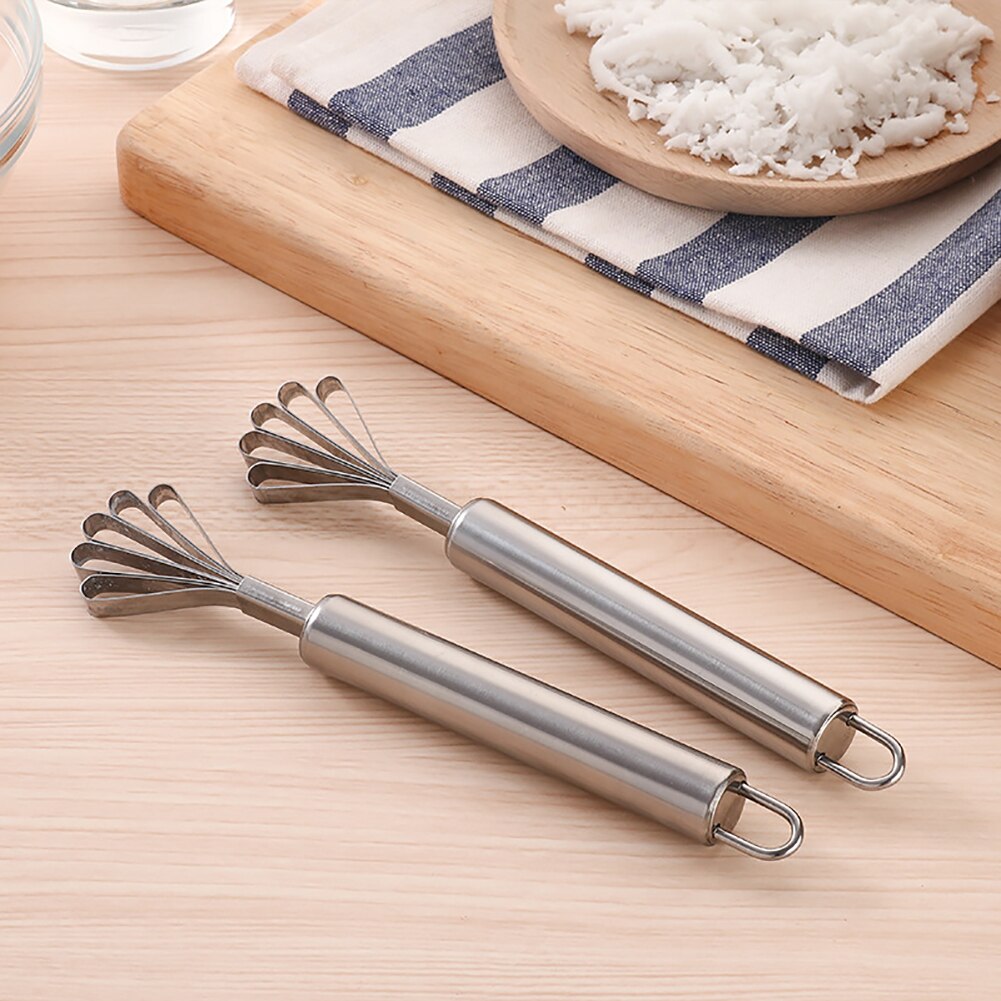 Stainless Steel Coconut Shaver Kitchen Gadgets Fruit Tools Hanging Seafood Accessories Multifunction Fish Clean Scales Tools