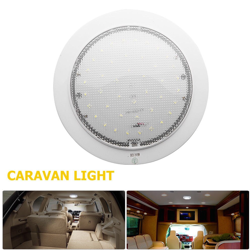 12 V 9 W LED Interieur Dak Plafond Cabine Licht Warm Wit Licht Voor Caravan Camper Lamp