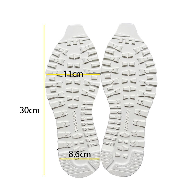 Rubber Zolen Voor Maken Schoen Vervanging Zool Anti-Slip Schoenzool Reparatie Sheet Protector Antihechtende Schoen Patch Reparatie Materiaal: White large