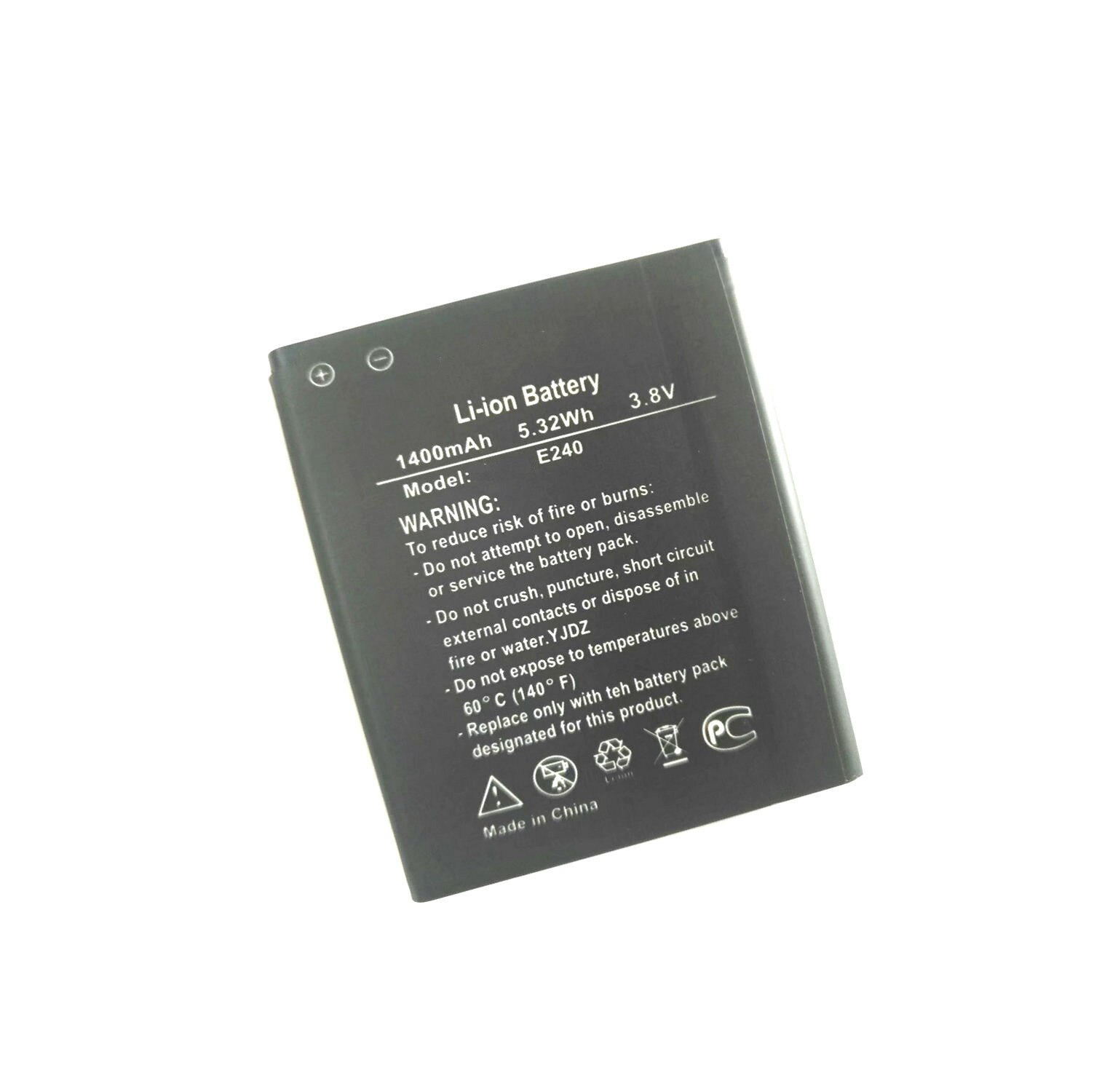 Westrock 1400 mAh Ixion E240 batería para teléfono móvil DEXP Ixion E240