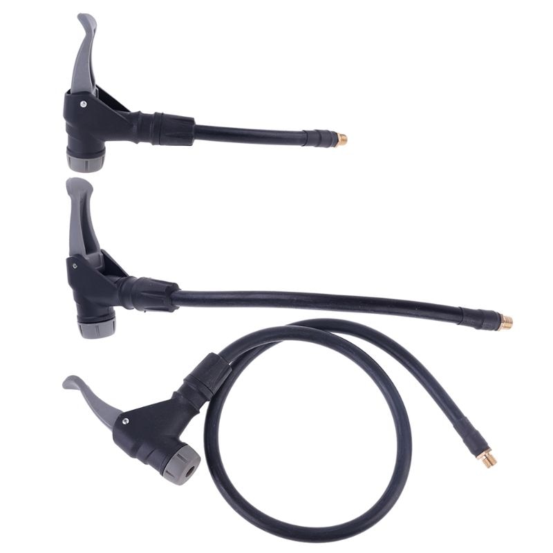 Tire Inflator Hose Adapter twist-on Lock Air Chuck Car Compressor Extension Tube
