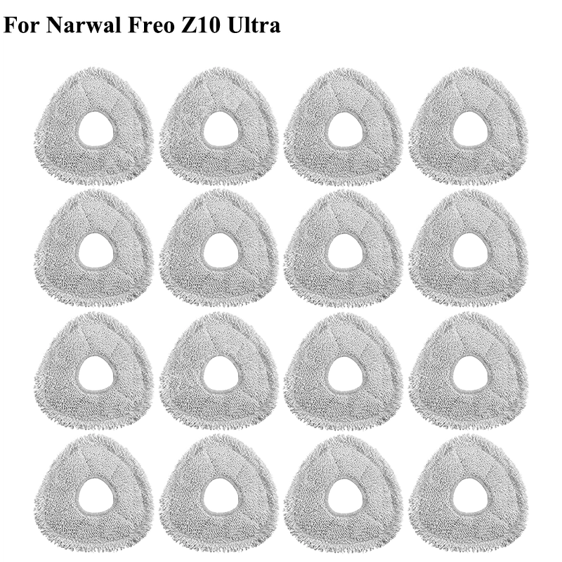 Reserveonderdelen voor (Narwal Freo Z10 Ultra / YJCC025) robotstofzuiger: hoofdborstel, HEPA-filter, dweil, stofzak, accessoires: legergroen