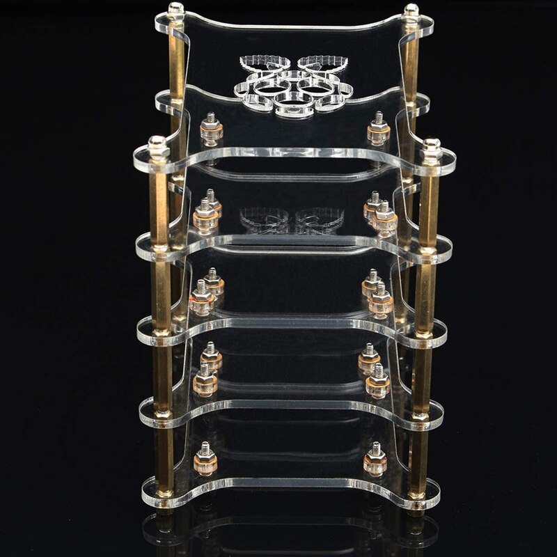 Acrylic Shell Dog Bone Box for Raspberry Pi 3 Model B 3B Plus 2B 4B