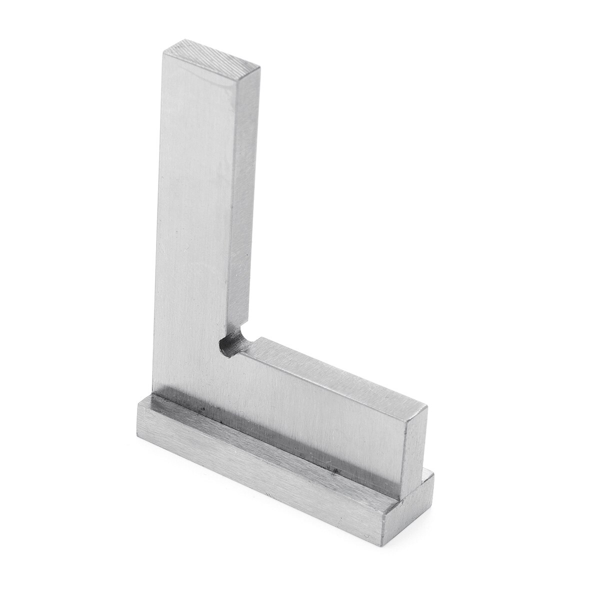 Stainless Steel Measuring Tool Machinist Square 90 Precision-Angle Gauge Corner Ruler Wide Base 5 Size DIN875-2 Grade: 50 x 40mm