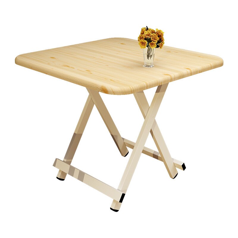 Household Folding Square Table Outdoor Foldable Portable Stall Table Materials Without Installation