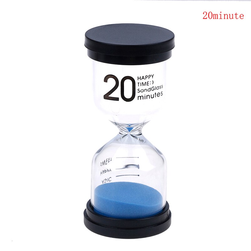 1pc Home Ornament Desktop Sand Clock Timers 10 Minute/15 Minutes/30 Minutes Hourglass Timer For Children Brush Teeth: 20 Minutes
