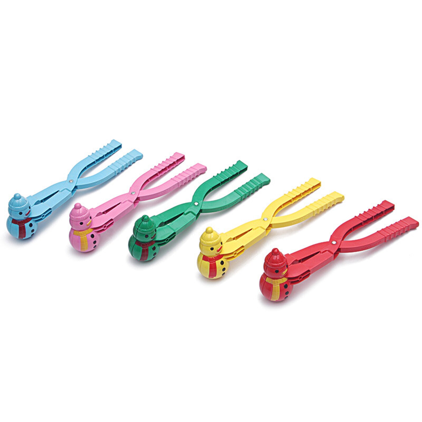 Sneeuwpop Clip Sneeuwpop Sneeuwbal Clip Tang Maker Voor Kinderen Volwassen Winter Sneeuw Lbv: 5PCS   Style 1