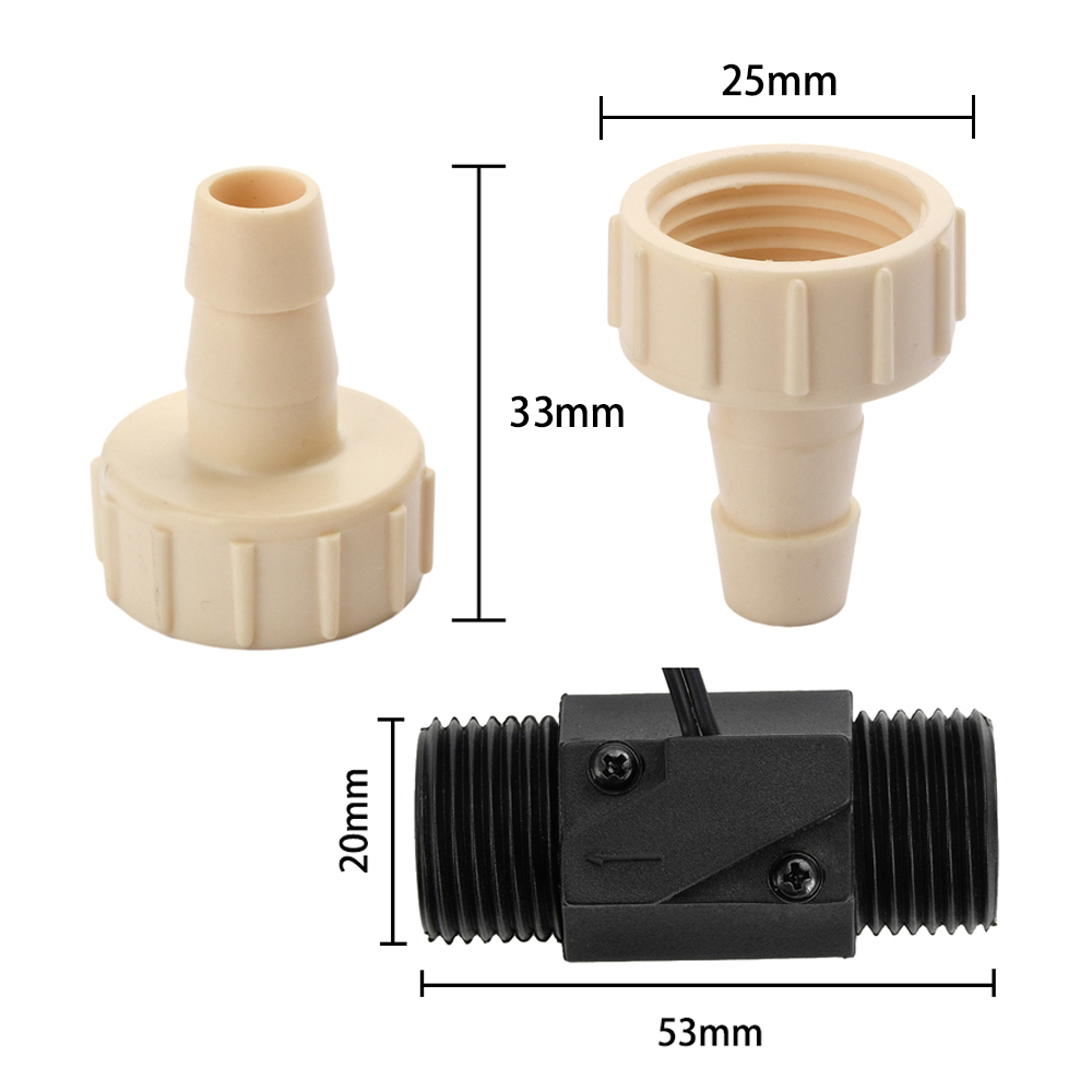 AC 220V Wasser durchfluss Sensor Schalter Druck messgerät Automatische Zirkulation Regler Kaliber 6/8/10MM Düse Schützen Für DIY Sensor: Marineblau