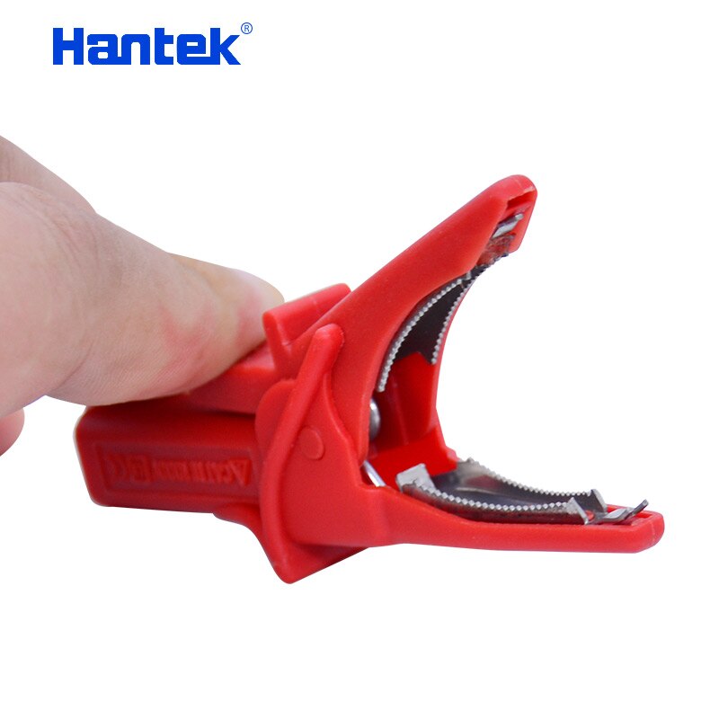 Gator Clips Fitting of DSO3064 (HT18A) Large Dolphin Gator Clip for Oscilloscope Red + Black Oscilloscope Accessory