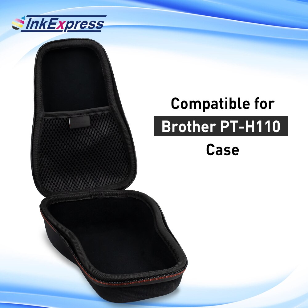 EVA Case for Brother P Touch PTH110 PT-H110 PT-H100 PT-E110 Label Maker Case Portable Protective Carrying Storage Bag 231 Tape: Printer Case