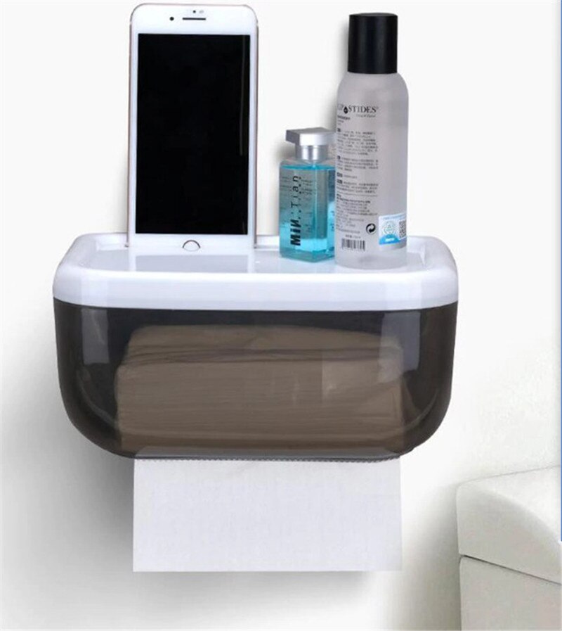 Bathing Room Toilet Tissue Box Cover Napkin Paper Holder Dispenser Decoration