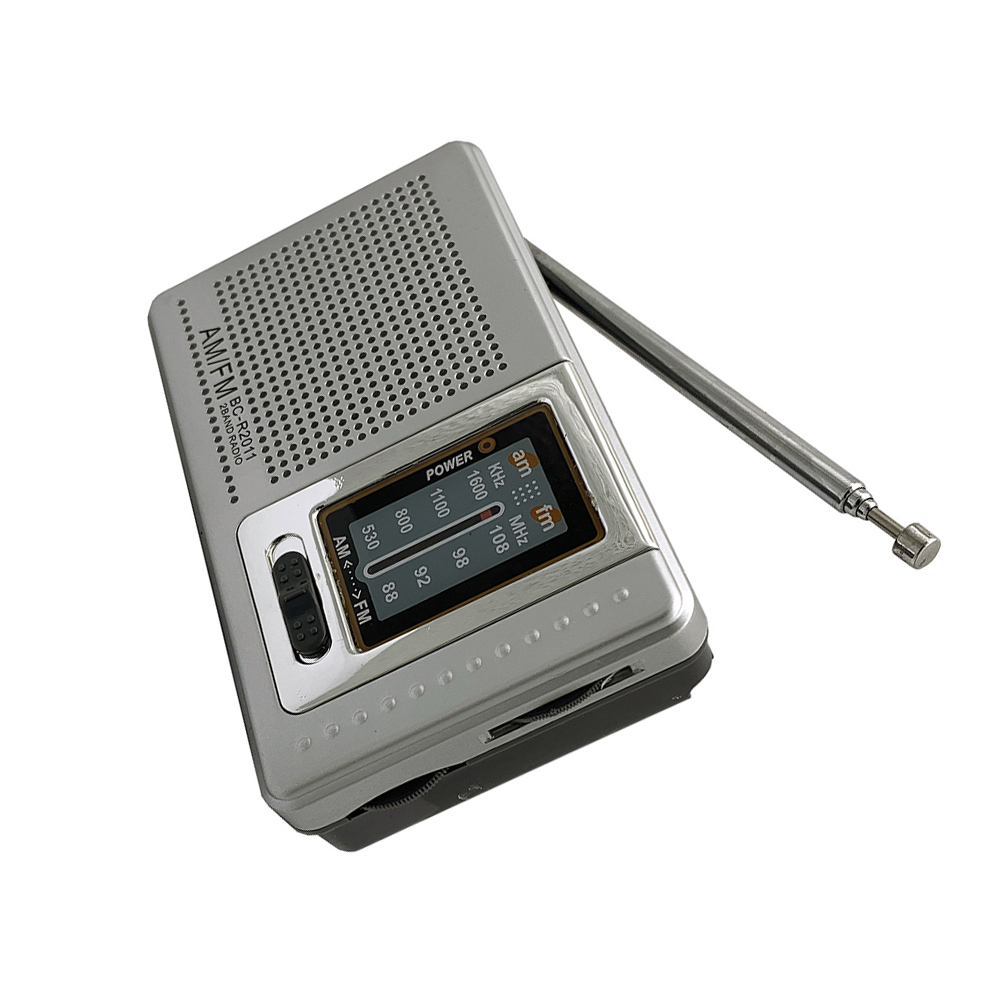 Multifunctional Radio AM FM Radio Telescopic Antenna Full Band Radio Receiver Retro FM Pocket Radio Player for Elder Radio