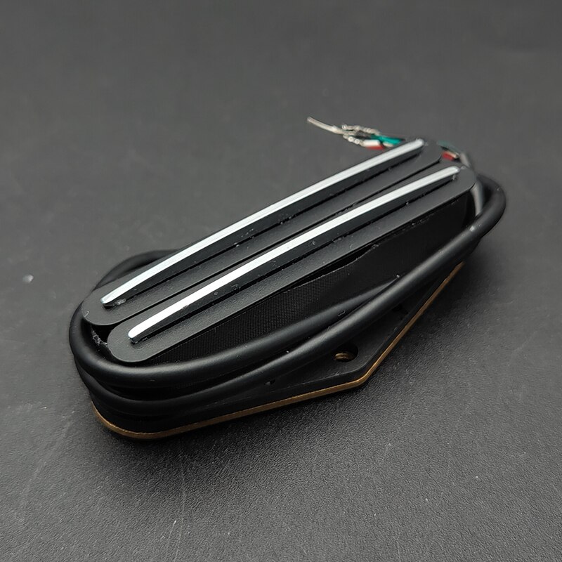 Tl humbucker ponte captador dupla bobina ponte captador ferroviário duplo para telecaster guitarra elétrica
