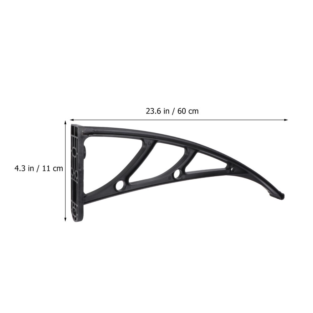 3 Pcs Balcony Canopy Support Bracket Awning Fixing Holder Awning Support Tool