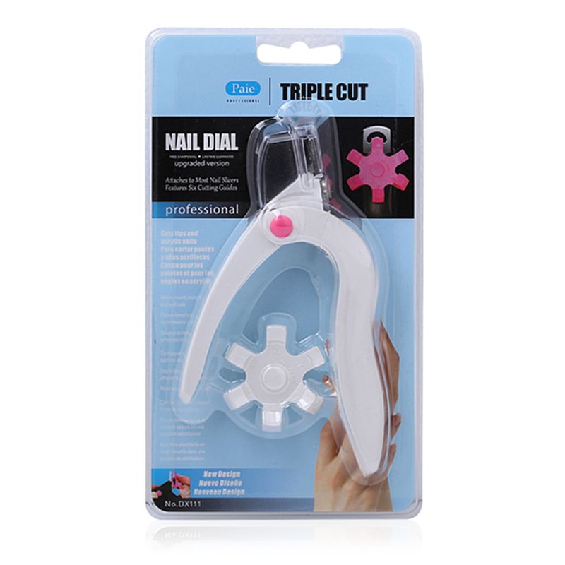 Nail Art Nail Edge Clipper Cutter Acrylic Gel False Tips Manicure Tool for Salon Home Use