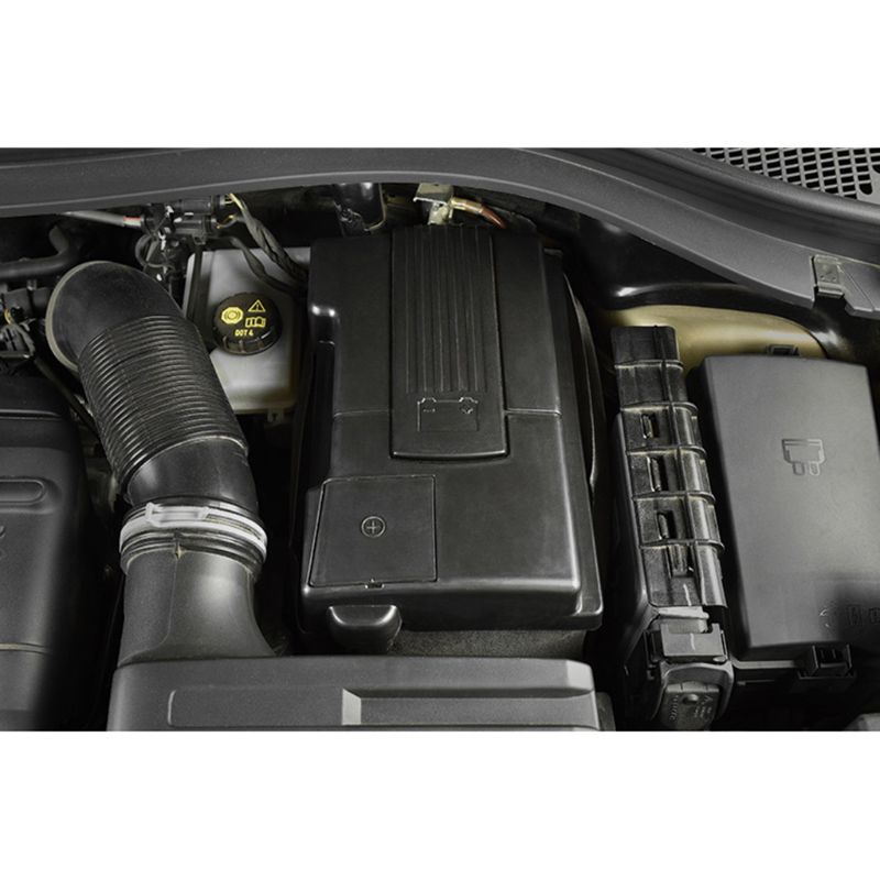 Bilmotorbatteri støvtæt dæksel negativ elektrode vandtæt beskyttelsesdæksel til vw tiguan l