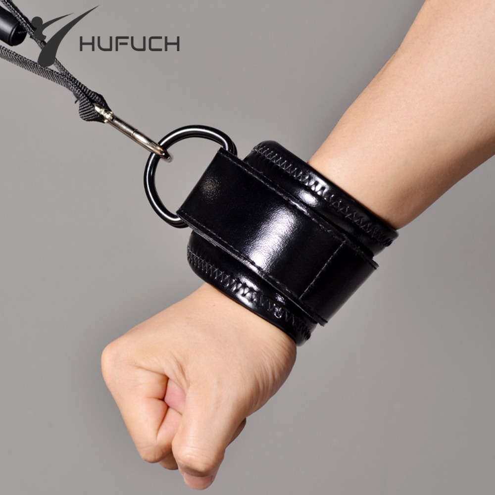Handgelenkschlaufen für Widerstandsband, Workout, Fitness, Knöchelriemen, Fußstütze, Manschetten, Kabel, Maschinen, Fitnessstudio, Heimfitnessgeräte