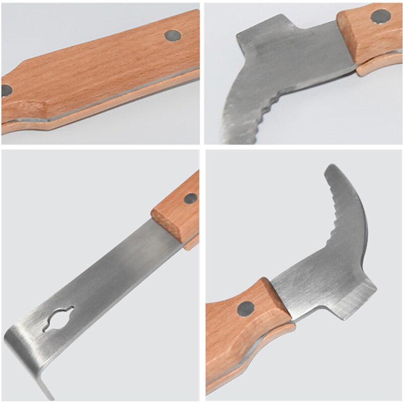 Bee Hive Tool bee Scraper Multifunction Bee Tools Stainless Steel Hive Scraper For Beekeeper Take Honey