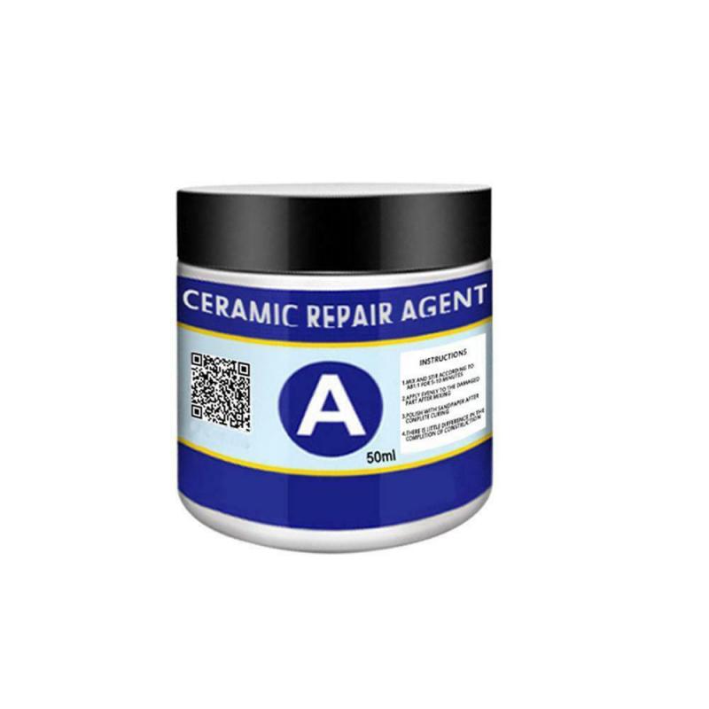 Weiß Versiegelungen Fliesen Reparatur Mittel Keramik Einfügen Boden Fliesen Starken Klebstoff Marmor Super Fix Reparatur Hause Boden Fliesen Mörtel: A 50ml