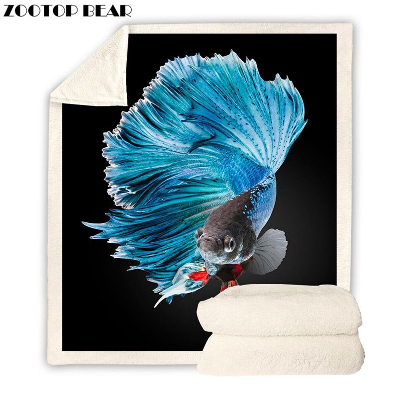 Sherpa Fleece Blanket Boy Horse Plush Blanket Animal Home Travel Adult Bedclothes ZOOTOP BEAR: BZSX4168 / 130x150cm