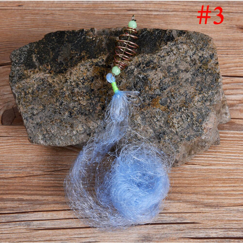 PPGUN 1PC Fishing tackle Fishing Net Trap Bead Copper Spring Shoal Netting Fishnet Tackle Fishing net for fishing: A
