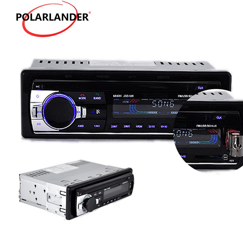 Car Radio MP3 Player 4" Digital HD Screen Audio Car Radio Auto1Din MP3/WMA/WAV Radio 5V Cellphone Charger Car Audio Stereo